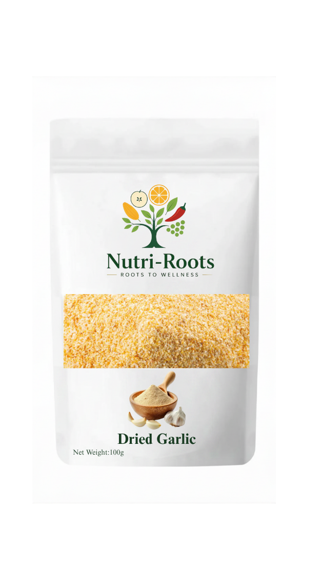 Nutri-Roots Dried Garlic 100g – Premium Dried Garlic Nutri-Roots Dried Garlic 100g – Premium Dried Garlic