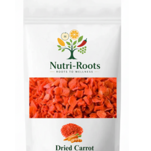 Nutri-Roots Premium Dried Carrot Flakes – 100g