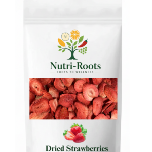 Nutri-Roots Premium Dried Strawberries – 100g