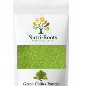 Nutri-Roots Pure Green Chilies Powder – 100g