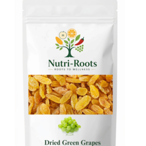 Nutri-Roots Premium Dried Green Grapes (Raisins) – 100g